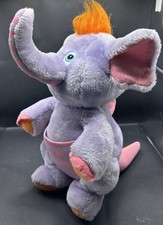 PRE OWNED 1984 HASBRO 1984 WUZZLES ELEROO LARGE 12" PLUSH STUFFED TOY W/LT WEAR