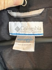 Columbia Omni-tech Interchange Wind  Waterproof Jacket Women  s Small Black