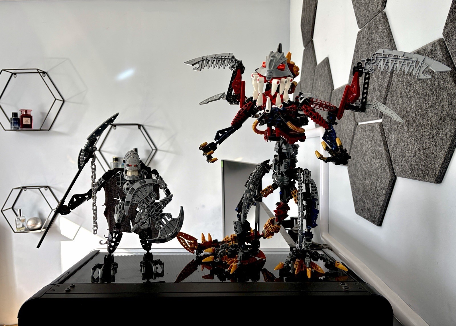 LEGO Bionicle Titan 10204 Vezon & Kardas | COMPLETE | ALL FIGURES