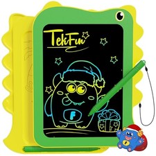 LCD Writing Tablet for Kids, Doodle Board Drawing Pad, 6.6"W x 8.7"H Green