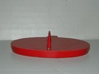 VTG Vintage Red Halloween Jack O' Lantern Pumpkin Plastic Cookie Cutter — photo 3