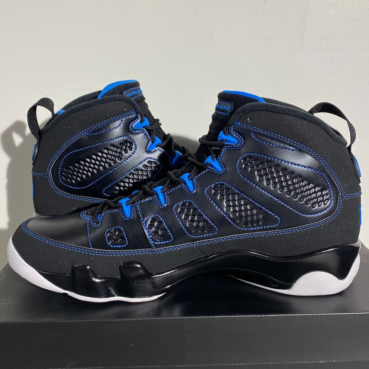 Size 12.5 - Air Jordan 9 Retro Photo Blue for sale online | eBay