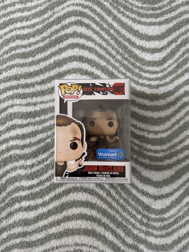 Funko POP! Movies: Die Hard #1007 John McClane Walmart Exclusive w/Protector