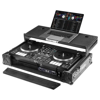 ODYSSEY Industrial Board Glide Style 1U Case for Hercules DJControl Inpulse T7