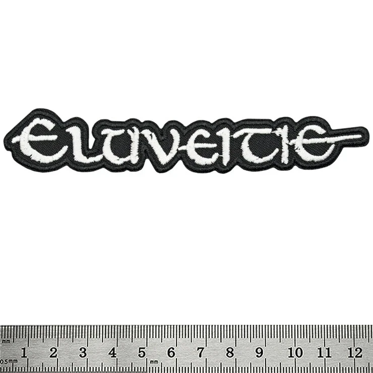 Death Band Logo Large Embroidered Sew-On Back Patch for Jacket Vest