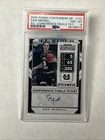 2020-21 Sam Merrill Contenders DP Conf. Finals/75 Ticket Rookie Auto PSA 8 USU