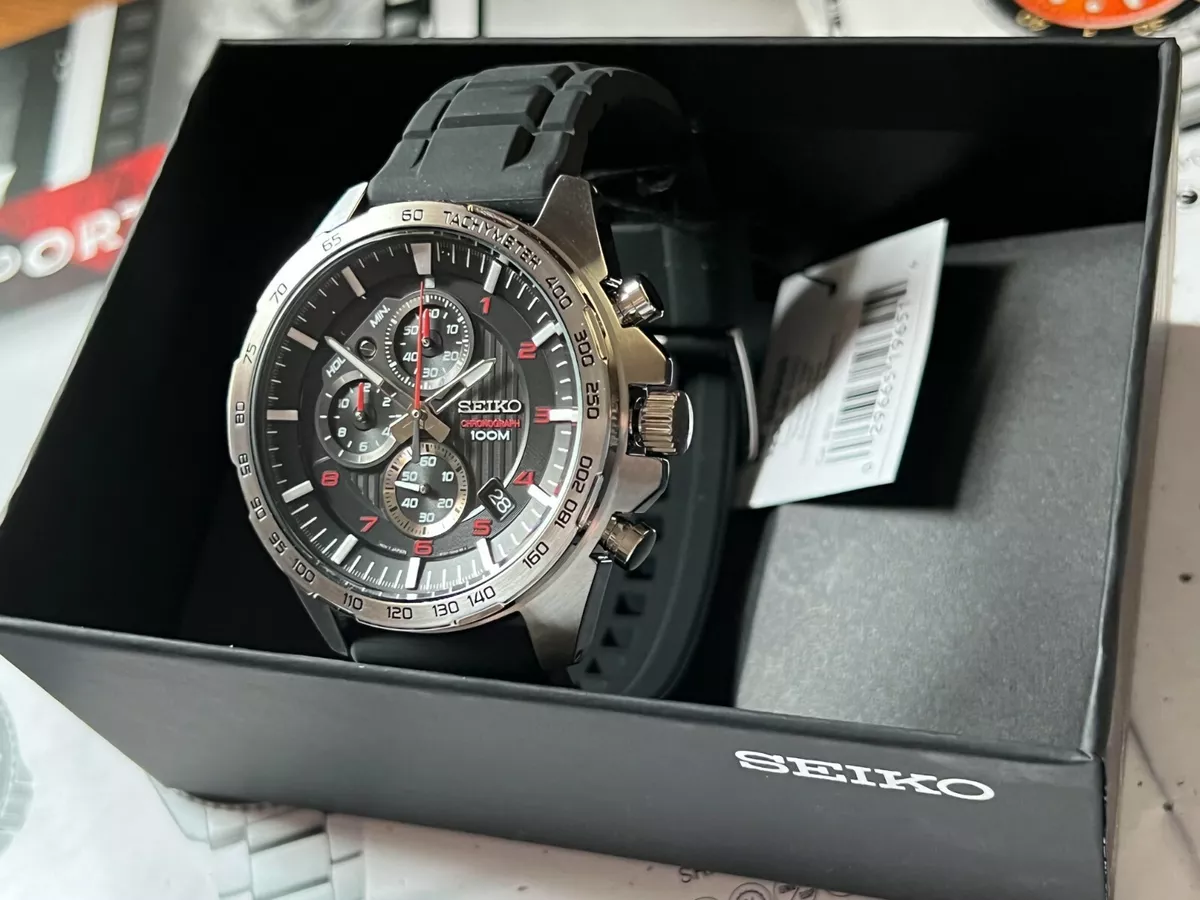 SEIKO SSB325 Chronograph Analog Quartz SSB325 NEW