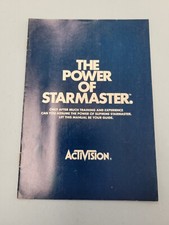 Vintage 1982 Activision Power of Starmaster Game Player's Manual Alan Miller Fun