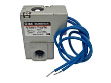 SMC Pneumatics VT301-021C 3/2- way Air Solenoid Valve 1/4 in. AC100V 50/60Hz