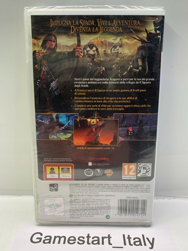 DER HERR DER RINGE DAS ABENTEUER VON ARAGORN - SONY PSP - NEU SEALED PAL - Bild 2 von 6
