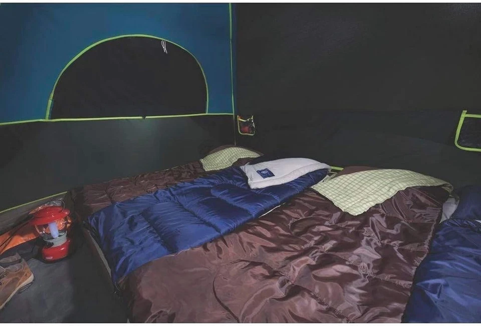 Tienda de campaña Coleman Carlsbad Dark Room con sala de pantalla, tienda para 4/6 personas Foto 4 de 4