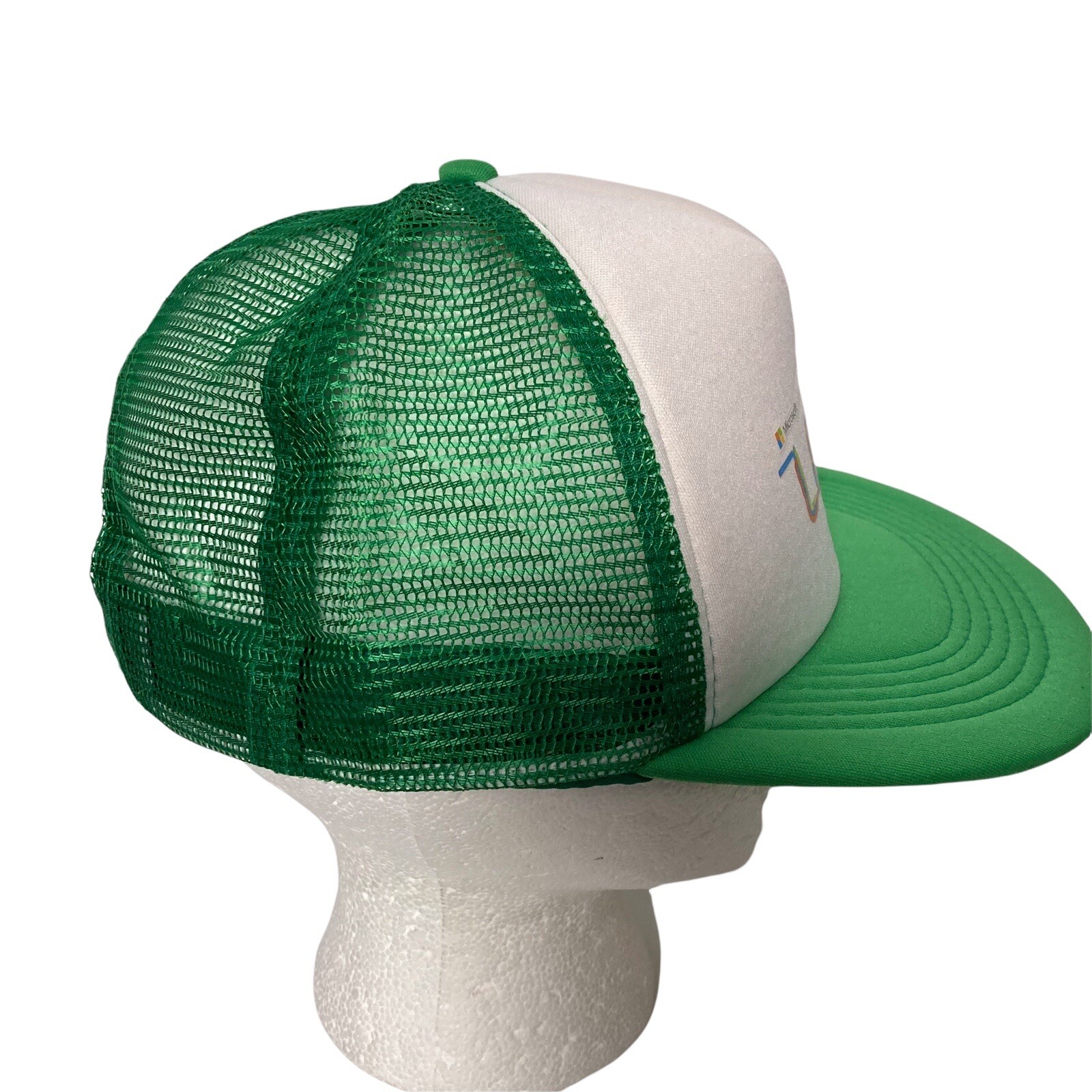 Microsoft Learn Baseball Cap Snapback Green Egghe… - image 2
