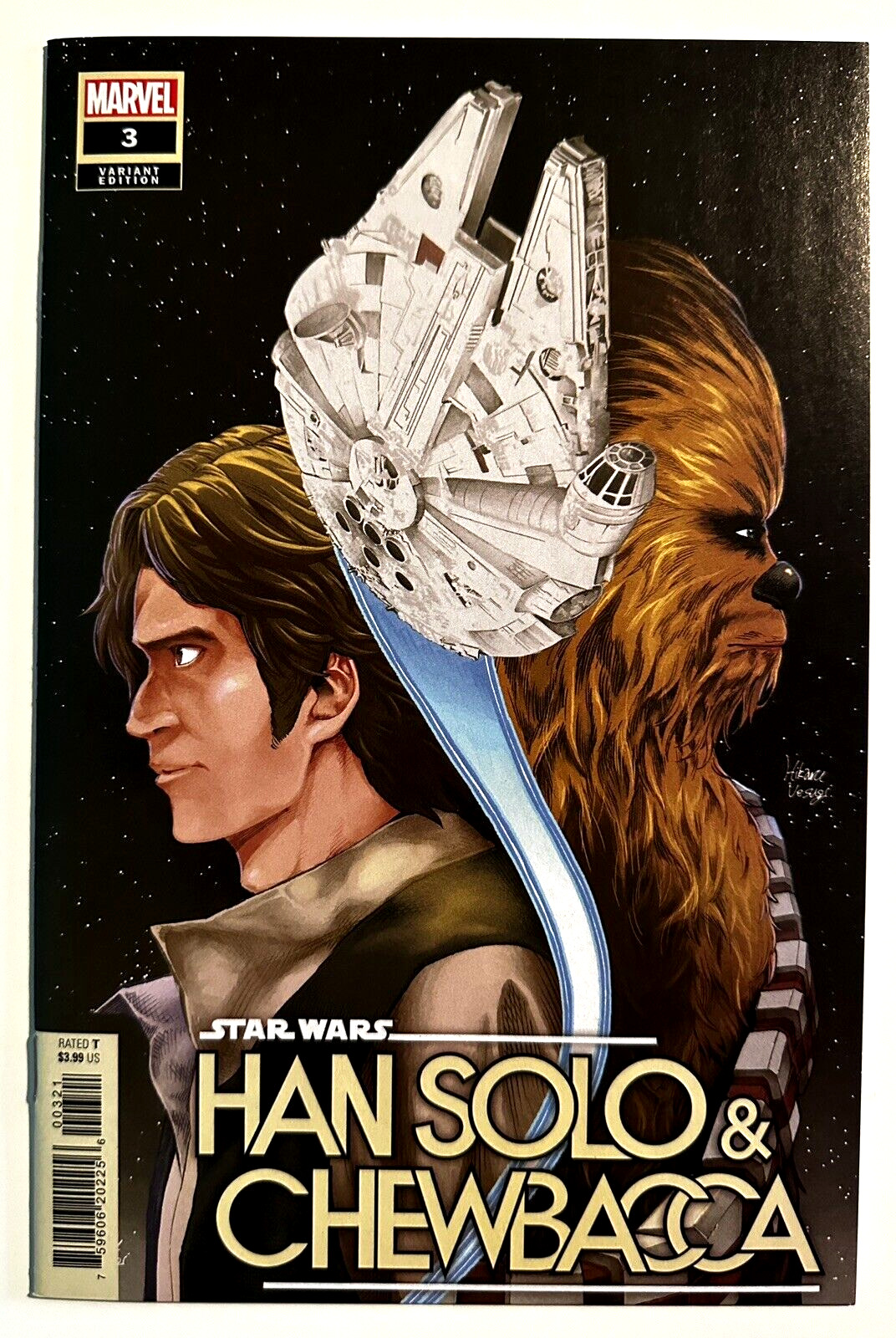 Star Wars: Han Solo & Chewbacca #3 NM+ (2022) Uesugi Japanese Creator Variant