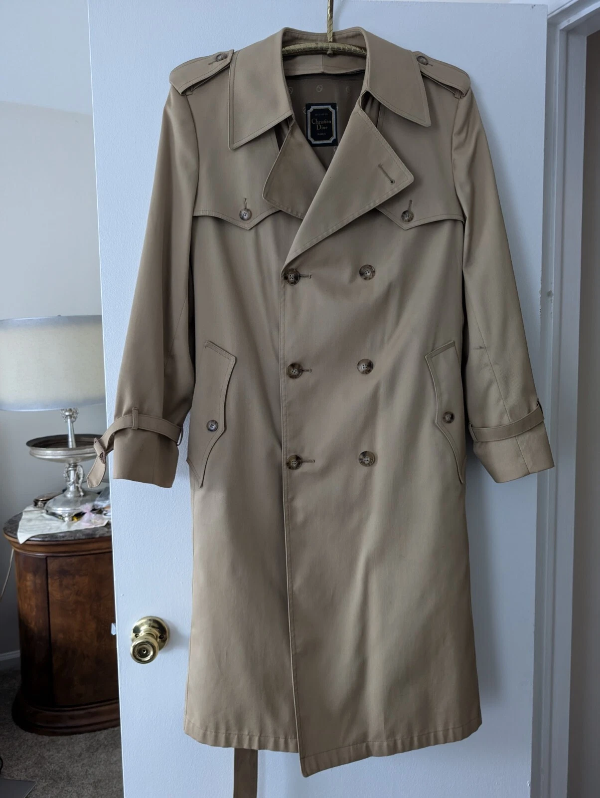 TRENCH COAT CHRISTIAN DIOR   Homme taille 40R 