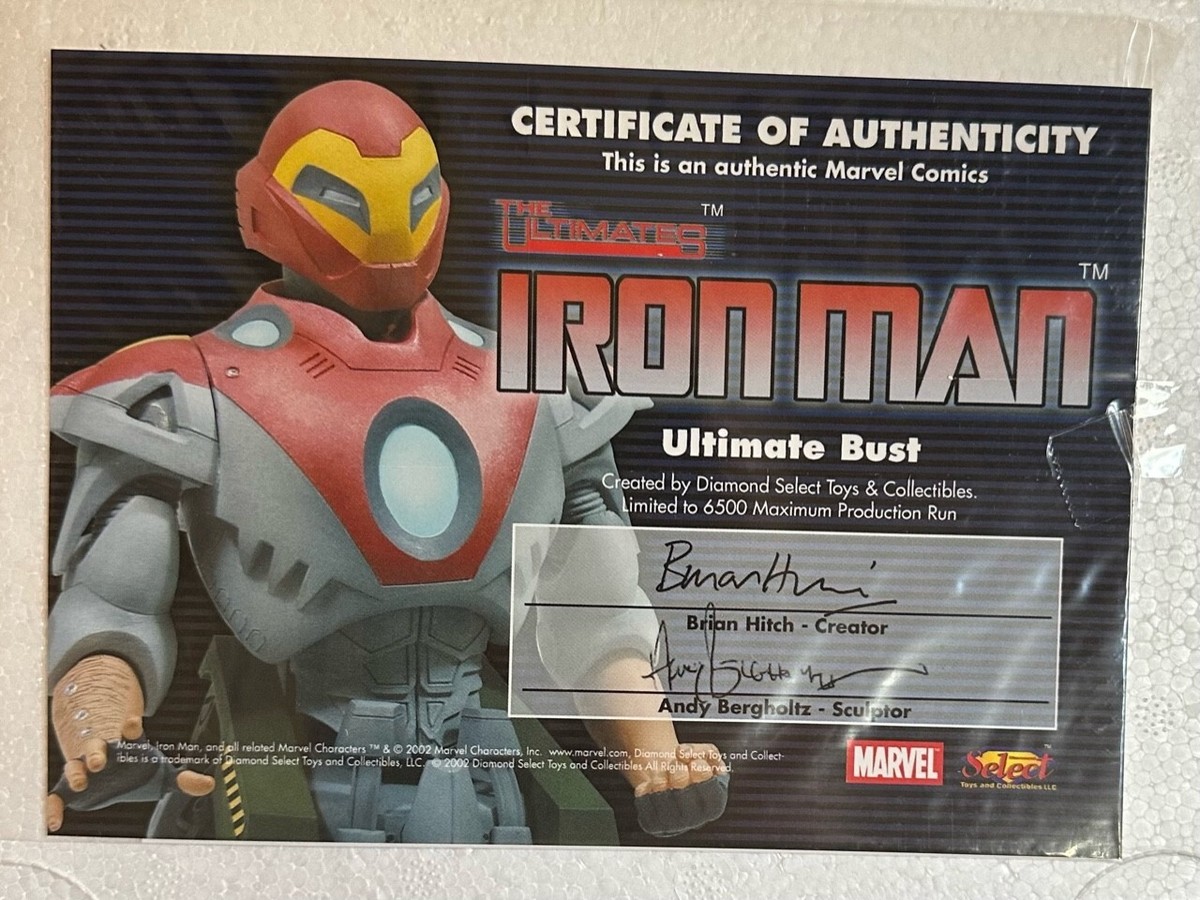 Buste Ultimate Iron Man – Regular – Diamond / Collectoys (neuf)