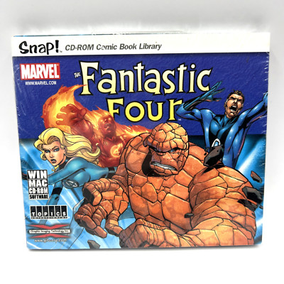 Fantastic Four Snap!: PC CD-ROM Comic Book Library First 10 Issues Brand New