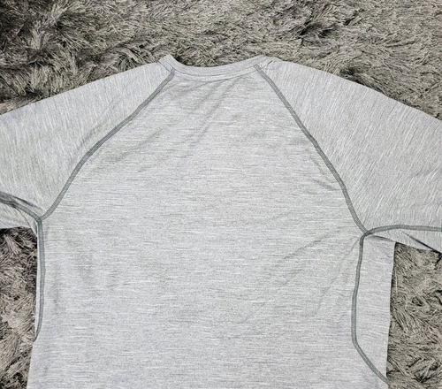 New Balance NB Dry Compression T-Shirt Men's M Gray Pan-Mass Challenge Cycling - Picture 11 of 13
