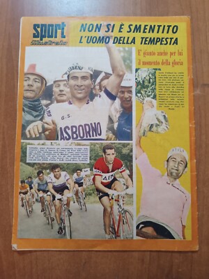 Lo Sport Illustrato N°22/1958 - Giro D'Italia Avec Moser Et Baldini - Vintage