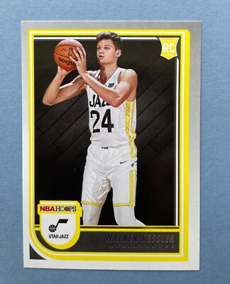 2022-23 NBA Hoops Basketball Walker Kessler #252 Rookie RC Utah Jazz