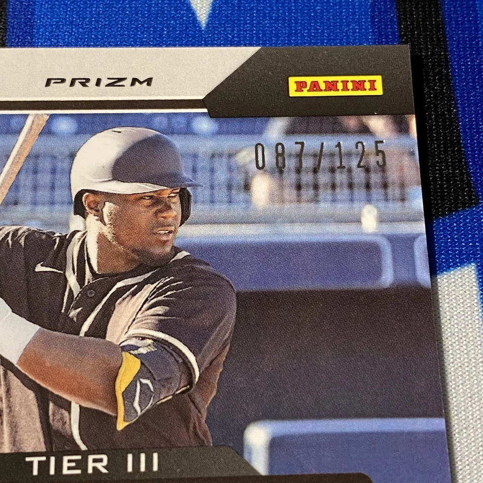 2021 Panini Prizm TIER 3 III #209 JORGE ONA Lime Green #/125 - Image 3 of 3