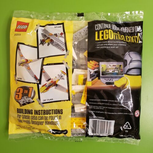 LEGO Master Builder Academy: Flugzeuge (20203) Buch & Tasche Neu Komplett MBA Kit 4 - Bild 4 von 7