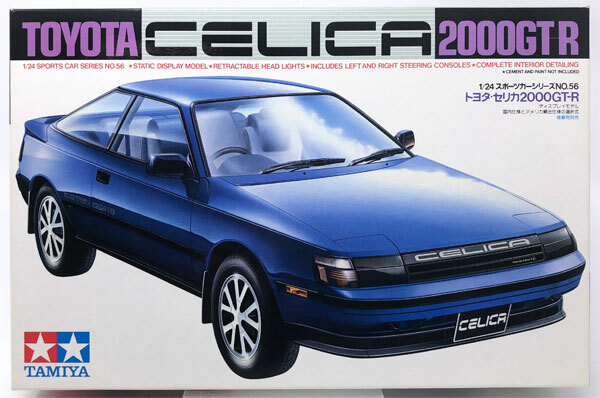 Rare Kit Tamiya 1/24 Model kit Toyota Celica 2000GT-R from