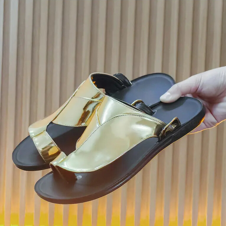 PANTOFOLA D’ORO 38 45 ciabatte uomo western sandali slingback scarpe spiaggia vacanza punta ad anello