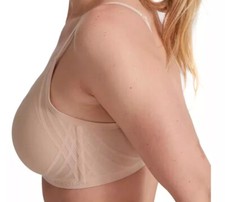 NWOT HONEYLOVE SILHOUETTE WIRELESS BRA SAND SIZE L