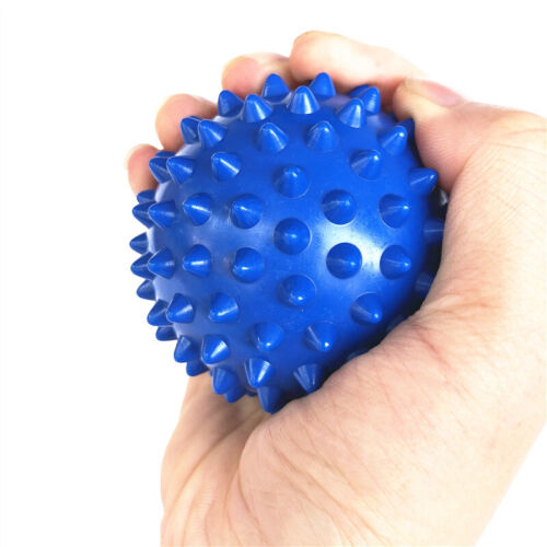 6.5cm PVC Spiky Massage Ball Roller Gym Reflexology Hand Foot Body Stress Relief
