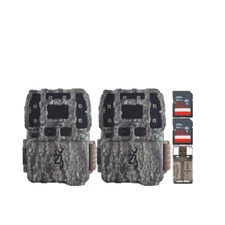Browning Trail Cameras Strike Force Pro DCL Nano 26MP Trail Camera 2 Pack Bundle