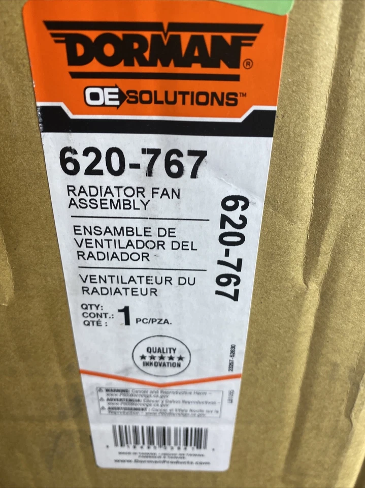Engine Cooling Fan Assembly Dorman 620-767 - Image 4 of 4