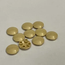 Lego 2654 Beige Replacement Parts Pieces Lot of 10