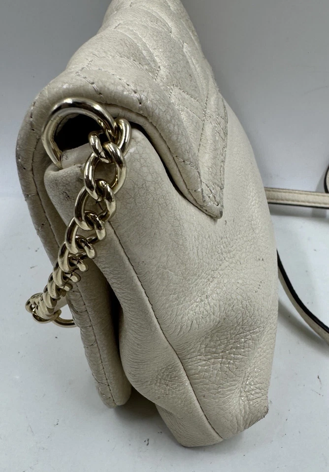 Bolso Mensajero Kate Spade Astor Court Naomi Para Mujer Cuero Marfil Bolso de Mano Foto 4 de 4