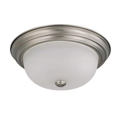 Nuvo 60-3262 - Medium Flush Mount Ceiling Light in Brushed Nickel Finish - Picture 1 of 1