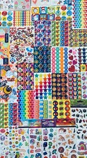 399 Pcs. Scrapbook Sticker Lot Stickers wholesale bulk lots stickers retro yang