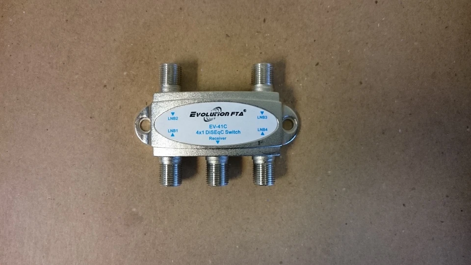 FTA  DiSEqC MULTI Switch 4X1, Evolution EV-41C  - Image 4 of 4
