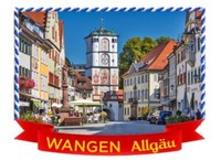 Wangen AllgäU Premium Magnet Aus Poly Souvenir Germany