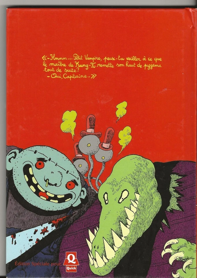 Petit VAMPIRE fait du Kung-Fu / Joann Sfar / BD bande dessinée 2005 TBE - Photo 2/3