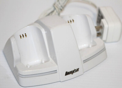 Energizer Charging System Dock Remote Battery Charger-Nintendo Wii White  PL-7528
