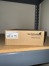 StarTech Gigabit Single Mode Fiber Ethernet Media Converter SC 15km MCMGBSC15