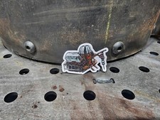 Rusty Battlebot Sticker