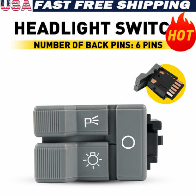 New Headlight Light Switch For 1990-1994 & GMC Chevrolet C2500 C1500 C3500 Truck
