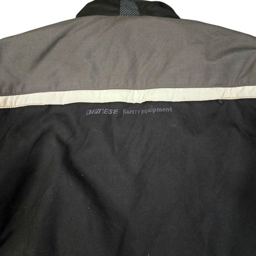 Dainese Men's Waterproof Safety Jacket Size 56 w/ Back Protector Padded Elbows - Picture 6 of 13