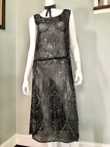 silk flapper dress