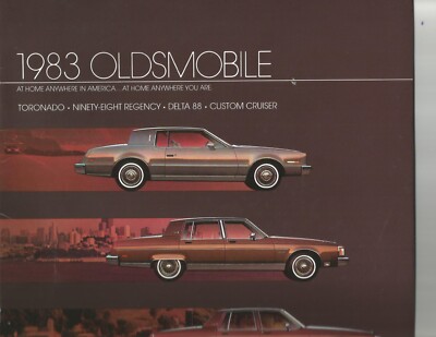 1983 Oldsmobile Ninety-Eight, Eighty-Eighty, Toronado, Custom Cruiser brochure