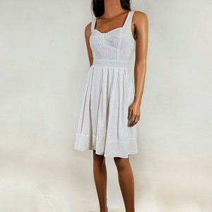 petite white sundress