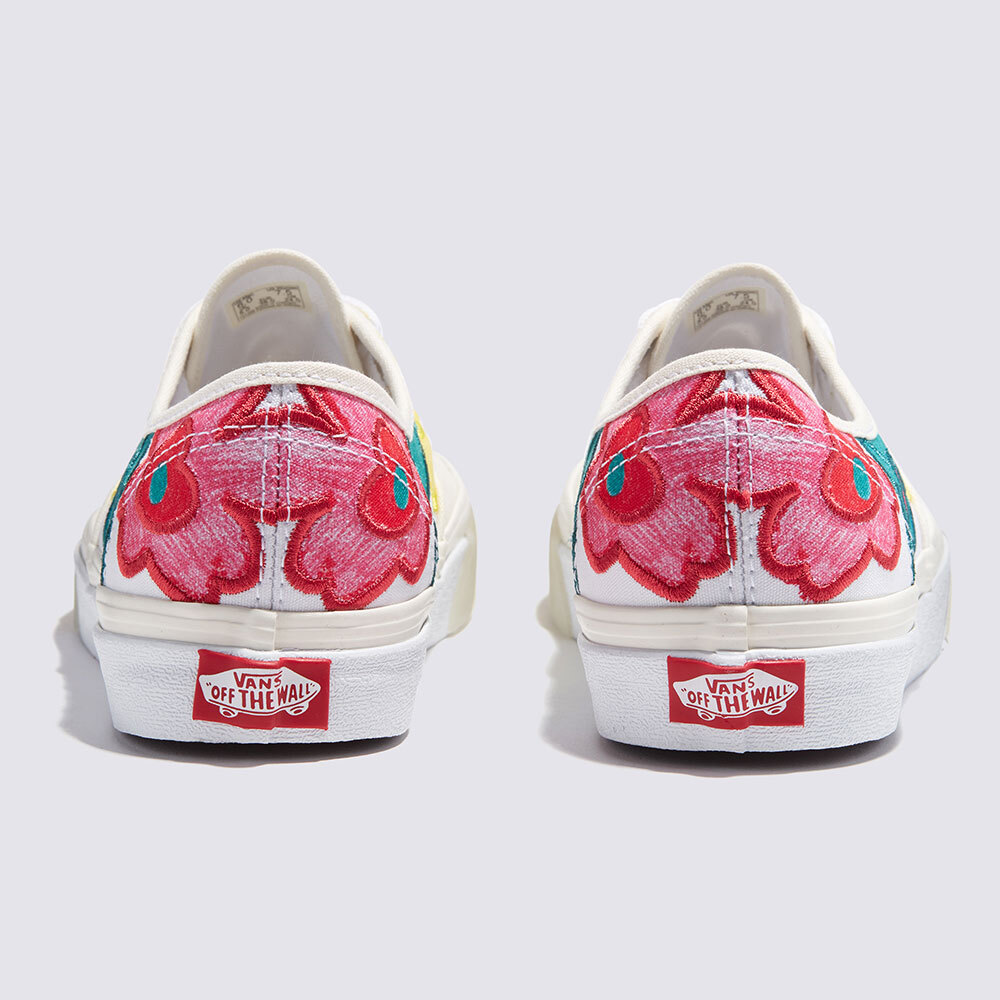 【VANS】VANS X THEMUSEUMVISITOR AUTHENTIC New Vans X The Museum Visitor Authentic White Sneakers