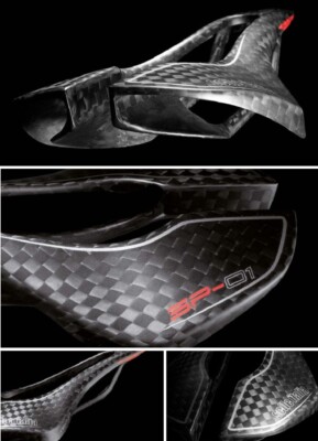 New Selle Italia SP-01 Boost Tekno Superflow carbon super light