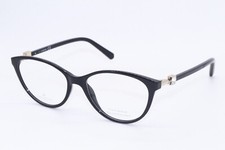 NEW SWAROVSKI SK 5415 001 BLACK GOLD CRYSTALS AUTHENTIC FRAMES EYEGLASSES 53-16