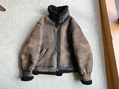希少配色 90s AVIREX] B-3 FLIGHT JACKET